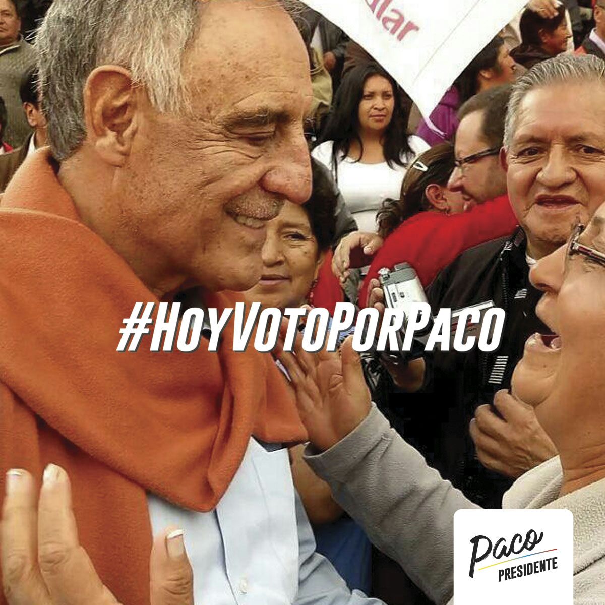 lenhurtado's tweet photo. La mejor opción presidencial #HoyVotoPorPaco https://t.co/Dk0AEGW6GO