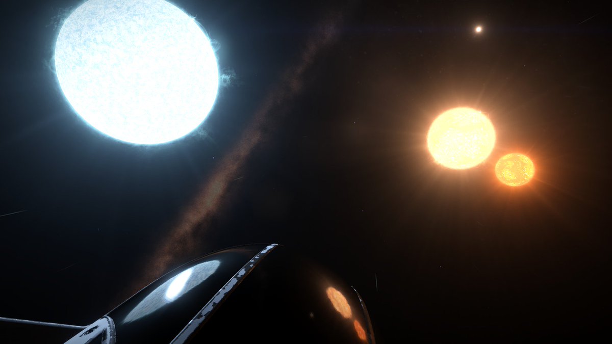 MissionFarsight's tweet photo. Captains Log MFS Day 50 -Gravity and Radiation readings are incredible. A @FuelRats dream were told #elitedangerous @EliteDangerous #spacce https://t.co/XQmK8CYK19
