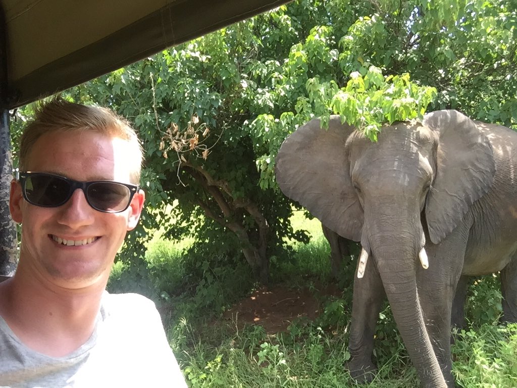 dara_fahy's tweet photo. 'Elephant Selfie' at Chobe National Park #chobenationalpark #botswana #africa https://t.co/cdYI7Qq5sq