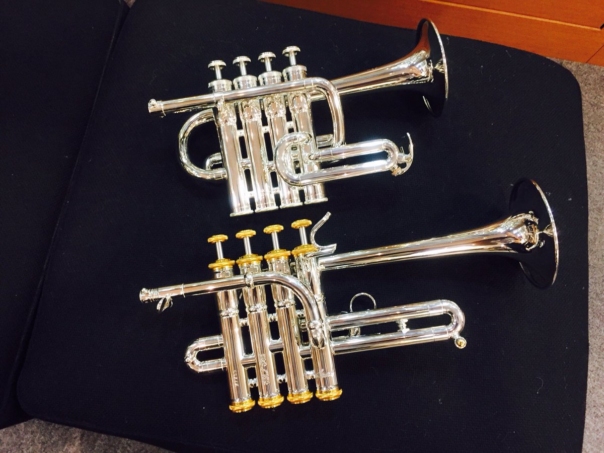 イシバシ楽器梅田店 Sur Twitter イシバシ梅田 Piccolotrumpet 管楽器フロアより小さい楽器をご紹介 中古のピッコロトランペットが2本入荷しております٩ ᐛ و 上がyamahaで下がstomviです 同じピッコロトランペットでもメーカーが違うと結構違います