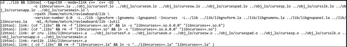 michael_zhilin's tweet image. #libtool, where is my shared library libncurses++.so.6.0.0? #pkgsrc #oel