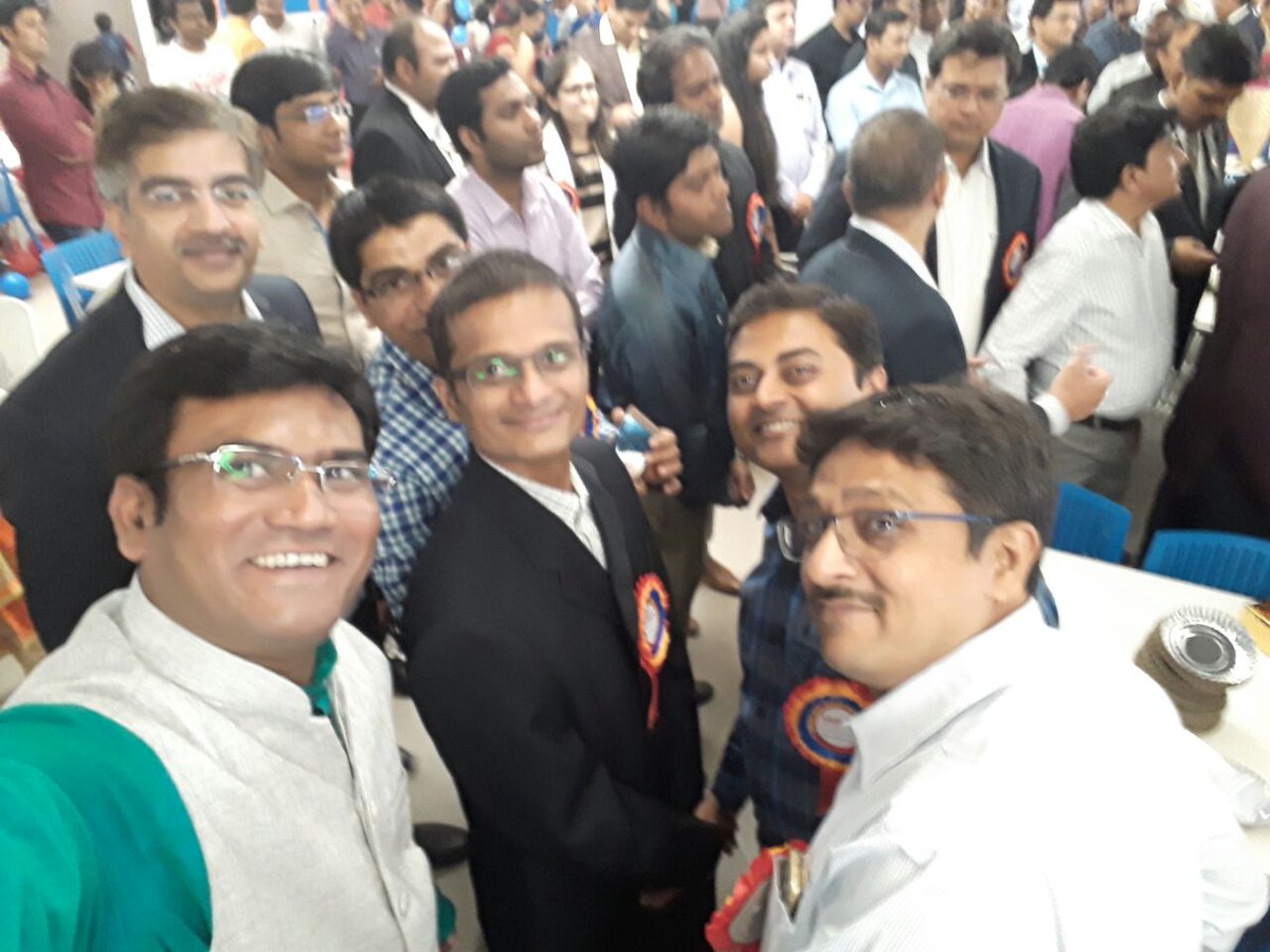 deepshsingh's tweet photo. #yashtechnologies..  new office inaugurated..  with team.. https://t.co/1RI2adKj7n
