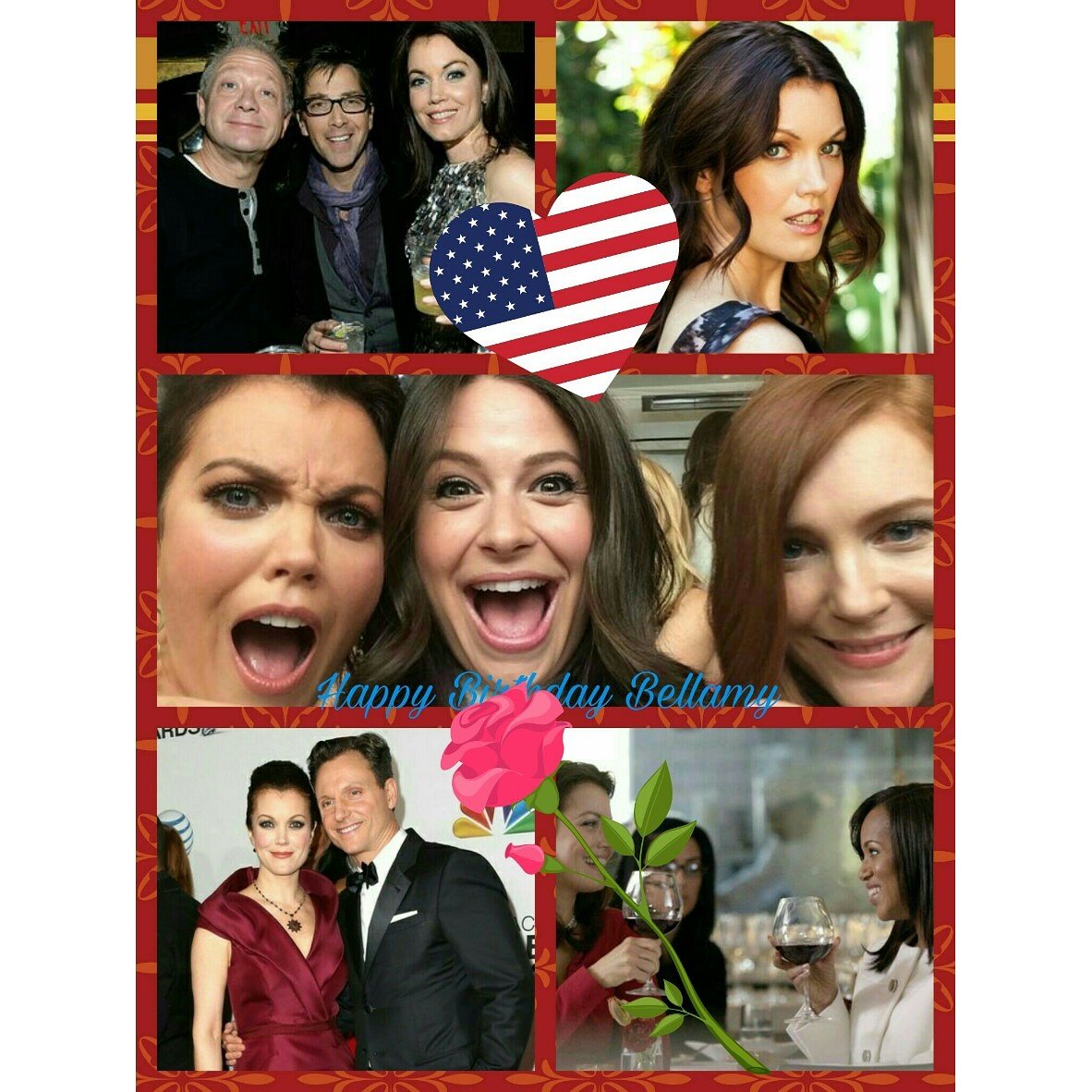 Happy birthday to Bellamy Young ..we u!!    