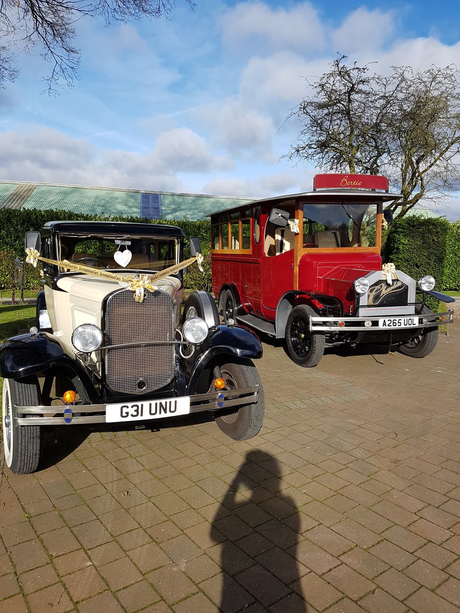 Exhibiting <a href="/goosedale/">Goosedale</a>  <a href="/WhoopBrides/">Notts Wedding Fayres</a> with a newly refurbed Bertie #scrumptiouscars
