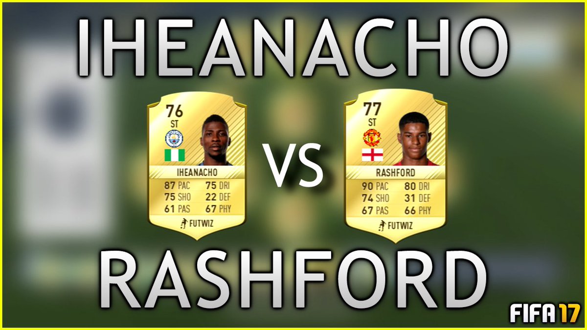 MattEvade's tweet photo. Check out the new video! "IHEANACHO VS RASHFORD!" Let me know what you think!

Link: https://t.co/lQ1B9m1WW5 https://t.co/r2TP3ks5Na