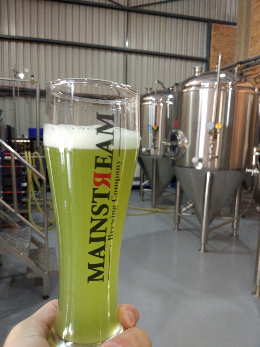 Mainstrea m Woodruff Berliner Weiss ready for <a href="/ClarensBeerFest/">Clarens Beer Fest</a> next week.