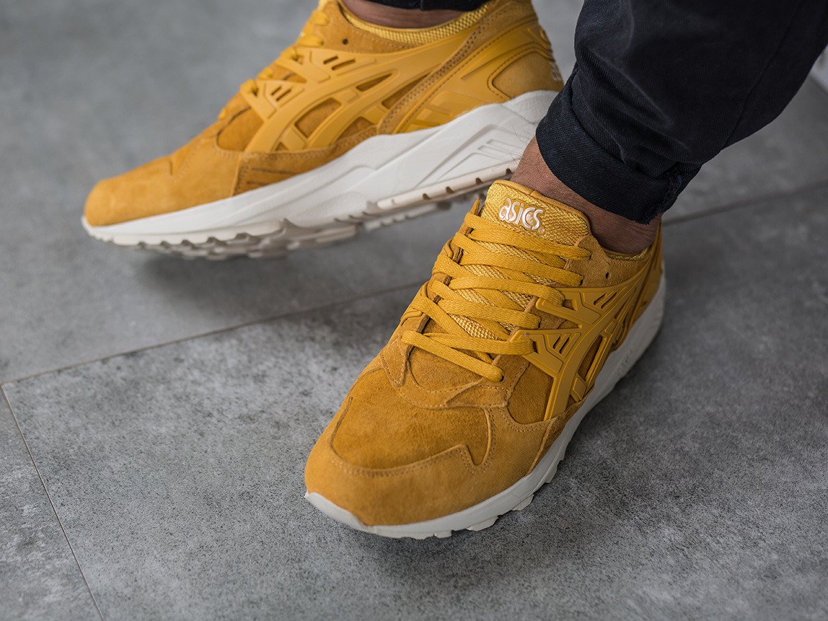 asics gel kayano trainer yellow