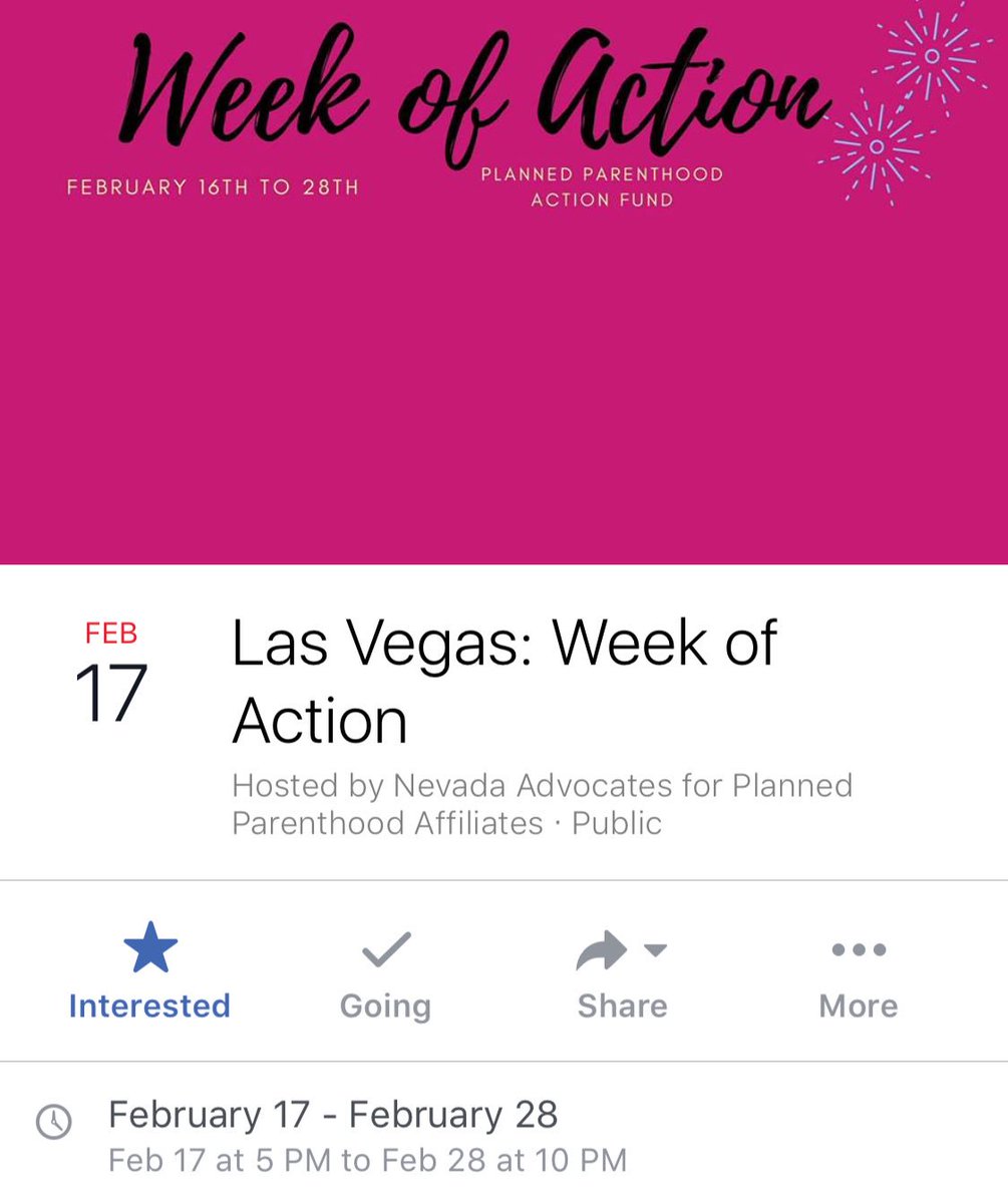 LocalBernieLV's tweet photo. Support @ppact with #aWeekOfAction
Only thing I would add to this list for #Nevada is join the #ERA Hearing feb20
https://t.co/I8Lq0XQJ4i https://t.co/Qy5GEI1312
