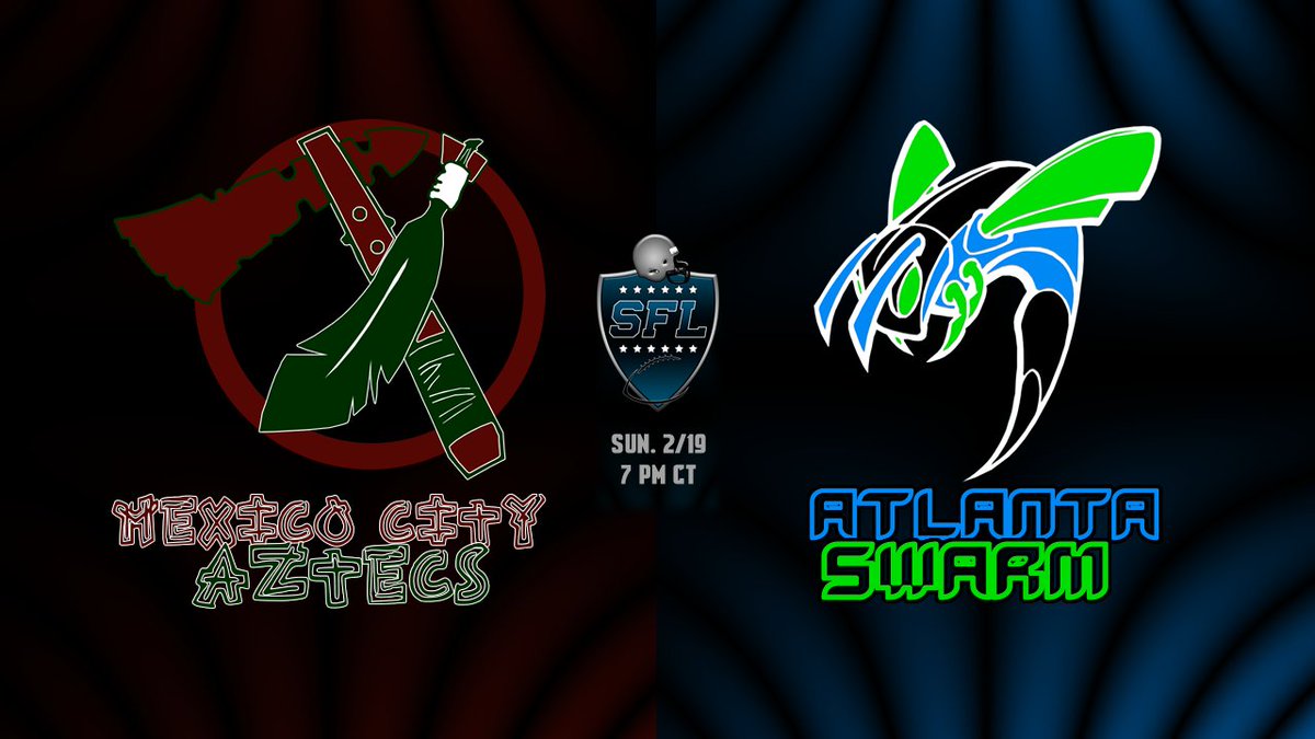 simulationfl's tweet photo. #football isn't over, folks. The #SFL is on #YouTube live tonight at 7 CT with #MexicoCity and #Atlanta in action - https://t.co/XscW07ezVQ https://t.co/uTpWlKz9mC