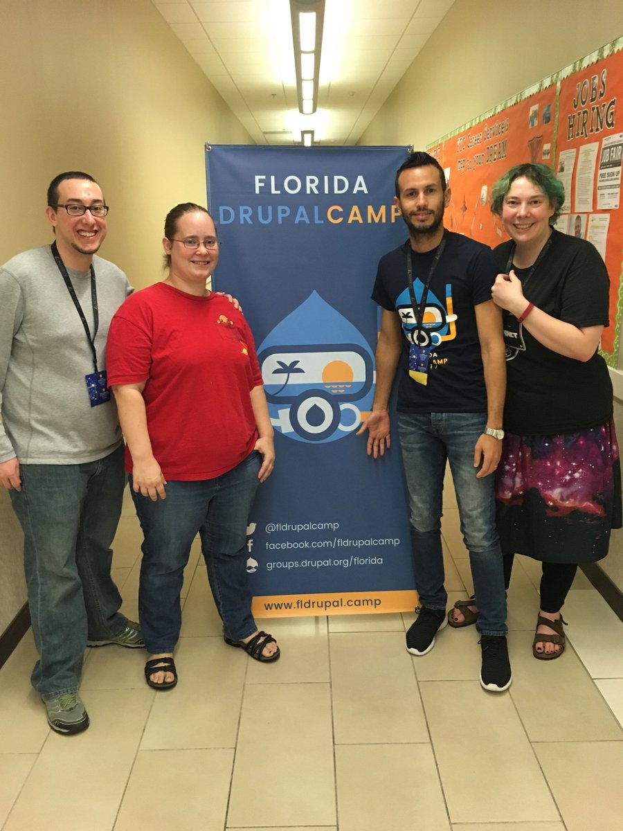 Florida☀DrupalCamp - tweet media