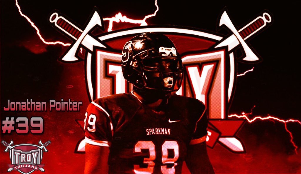 PointerJ14's tweet photo. Excited to announce that I will be furthering my education and football career at Troy University!⚔️ https://t.co/3YNVycOqk2