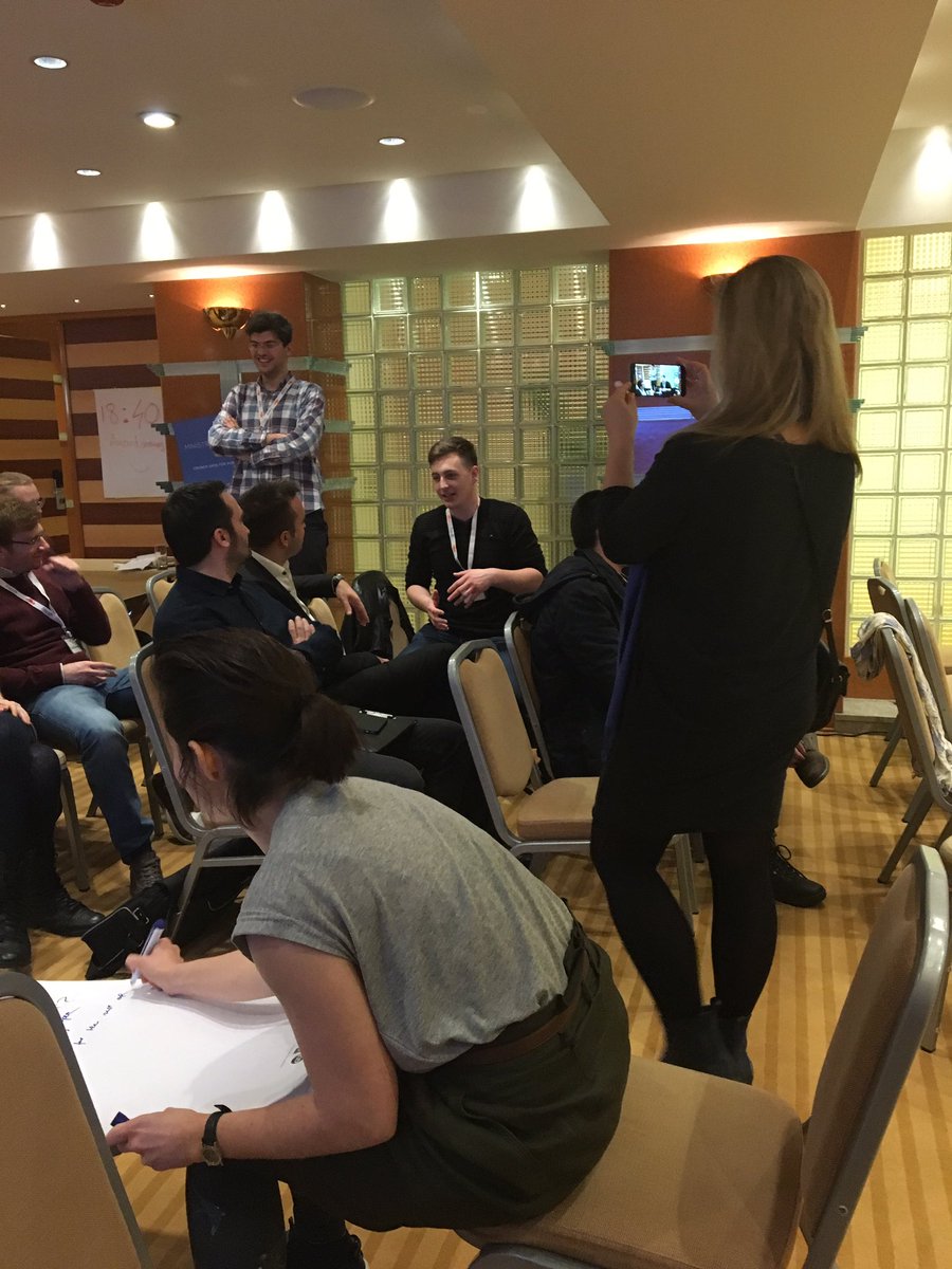 LejlaSadiku's tweet photo. Feedback on for #MData16. Lovely 3 hear eth that went well and what can be done better cc @TechSoupEurope @mcliller @Armendvokshi https://t.co/MqxfFa2439