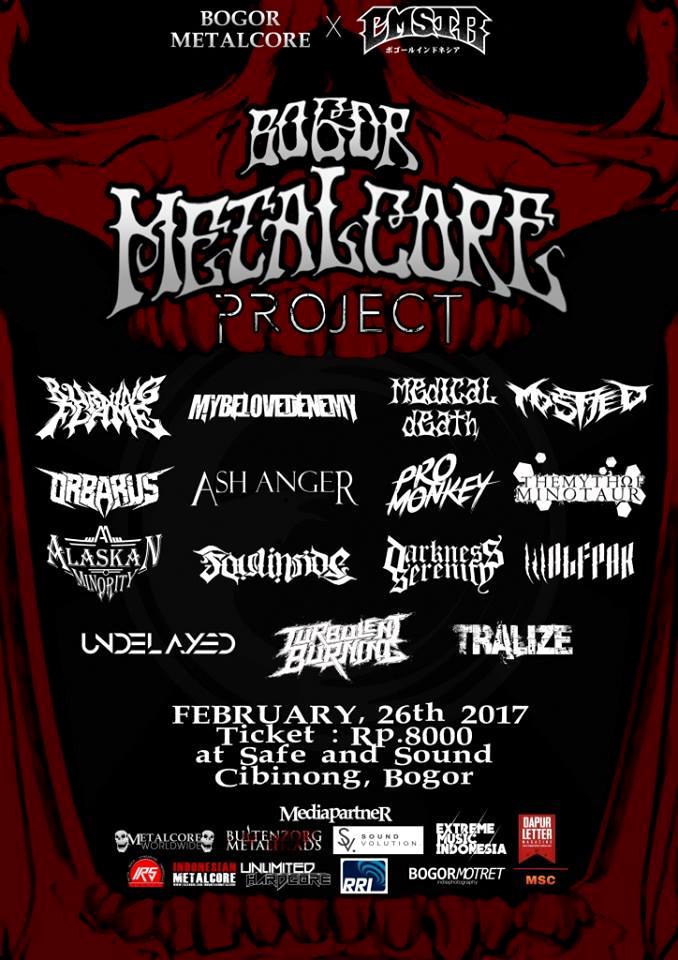 BOGOR METALCORE PROJECT " Sunday 22 Feb 2017
<a href="/SAFE/">Safe.eth</a> N' SOUND JL.KARADENAN, CIBINONG BOGOR