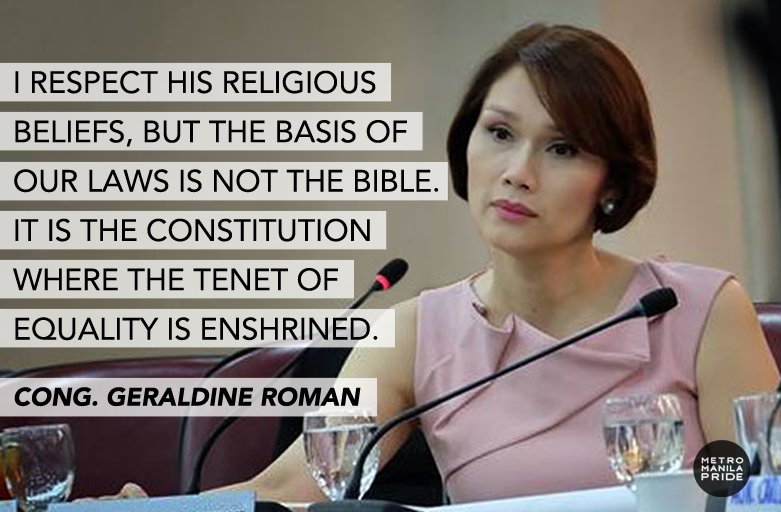 mmprideorg's tweet photo. SLAYYYY, MUMSHIE! #PassADB | @geraldinebroman's Response To @mannypacquiao's Bible Argument Is An Epic Mic Drop https://t.co/i020VYMfMj https://t.co/E5JljFS35C