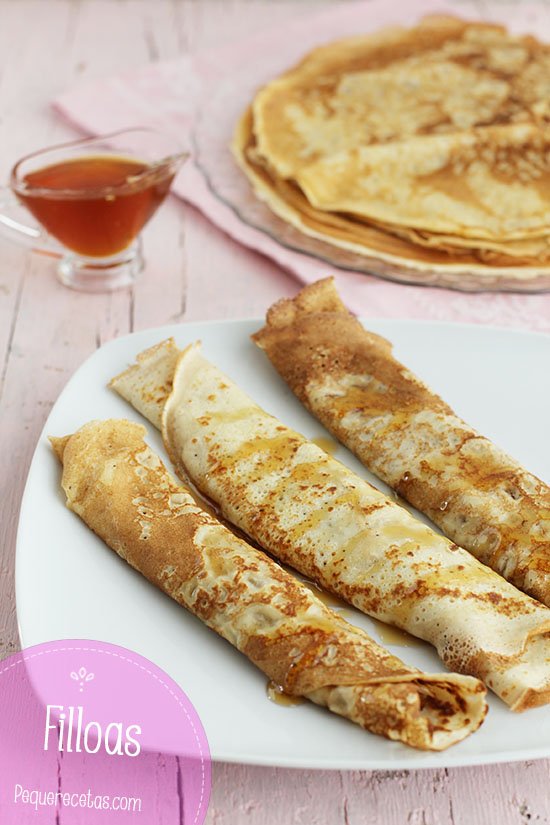 Falta solo una semana para el carnaval, y nosotros nos adelantamos con una receta por si quieres hacer filloas! 
pequerecetas.com/receta/filloas/