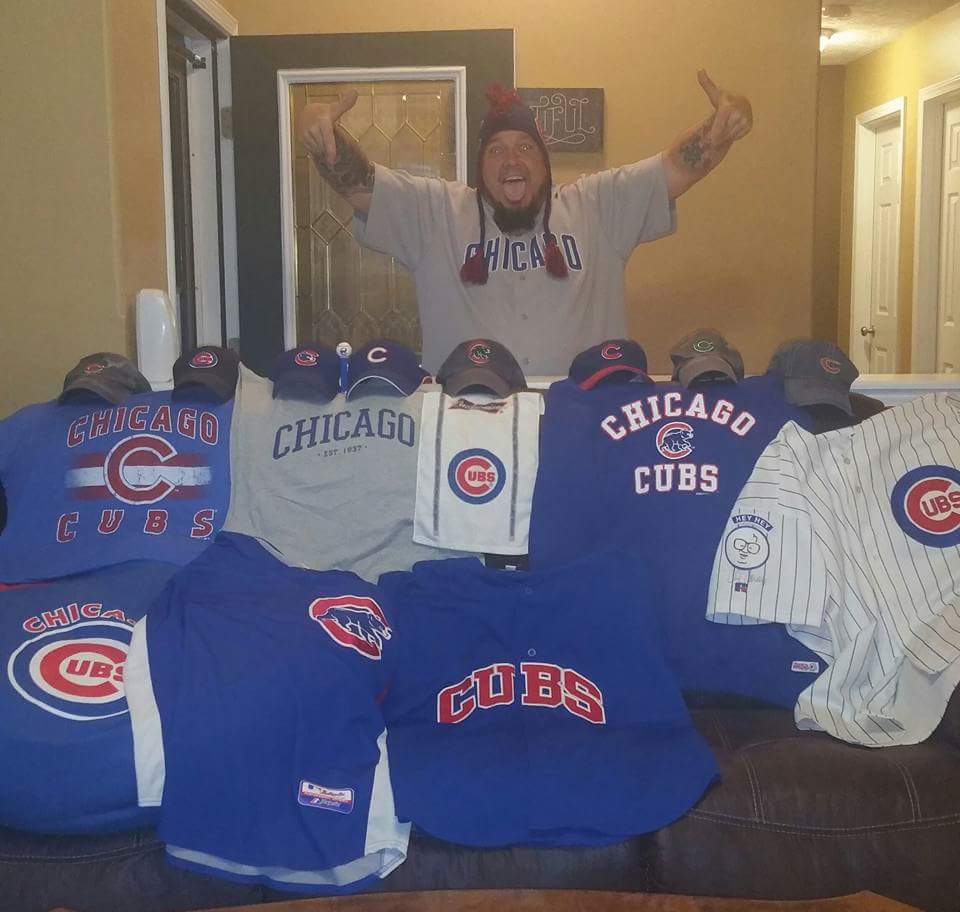 NeilKwiatkowski's tweet photo. #cubsringbearer nominate Neil Kwiatkowski for ring bearer. No stories, no poor me reasons. Just love my Cubbies!!!  Boooom!! https://t.co/EbGg1kyzqc
