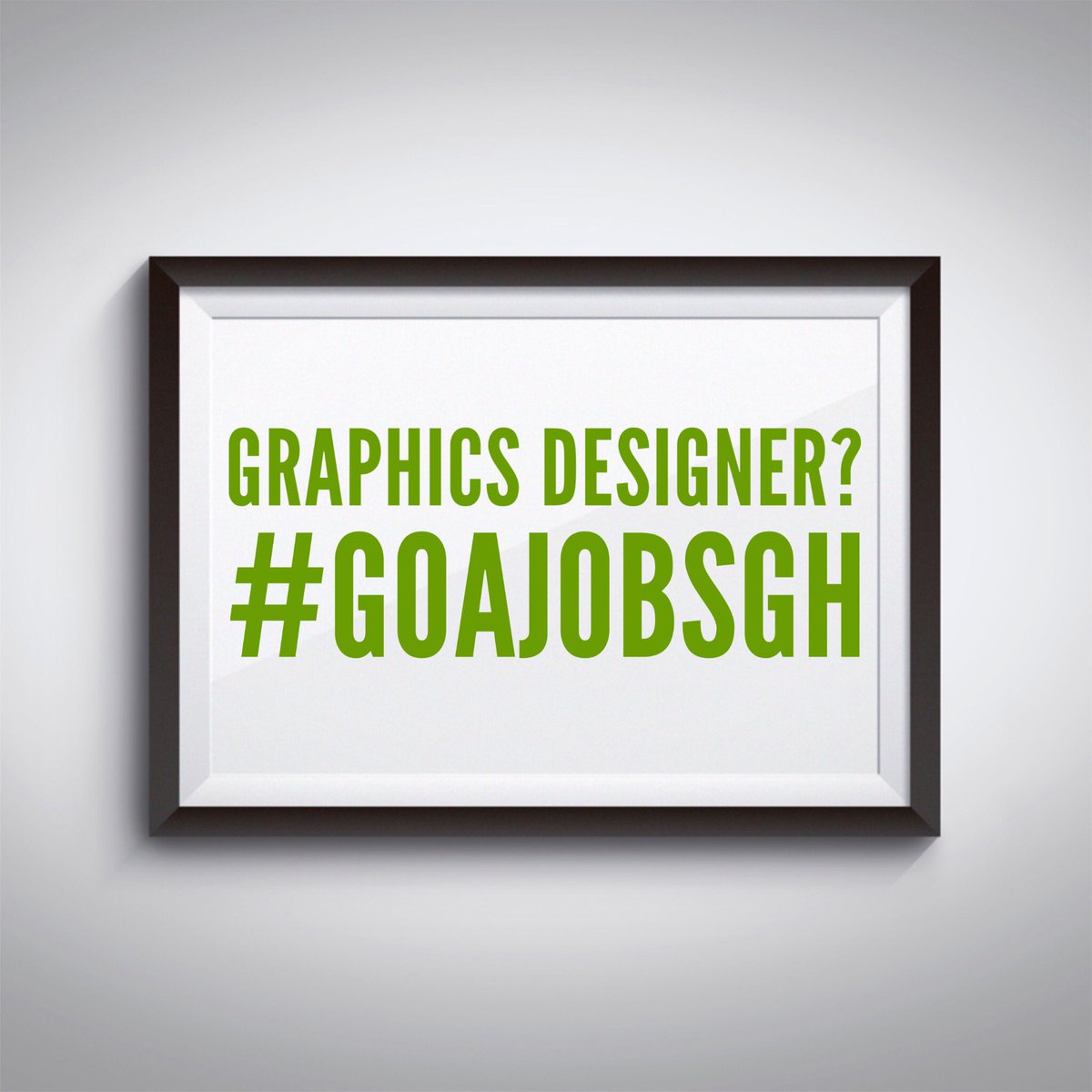 goatalentnetwrk's tweet photo. Graphic Designer wanted for immediate employment at Lashibi, Shalon Spot. Full time.. +233545344583 #goajobsgh #vacancy #hire #goatalent https://t.co/lC5WEQ1efr
