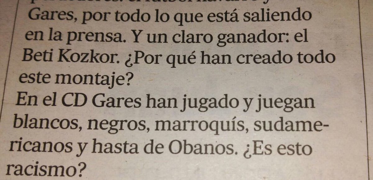 PabloEguilaz's tweet photo. ¿Y hasta de obanos? ¿Qué somos una nueva raza y no me he enterado? Gracias socio N4 del @cdgares https://t.co/TlK1iDzSGv