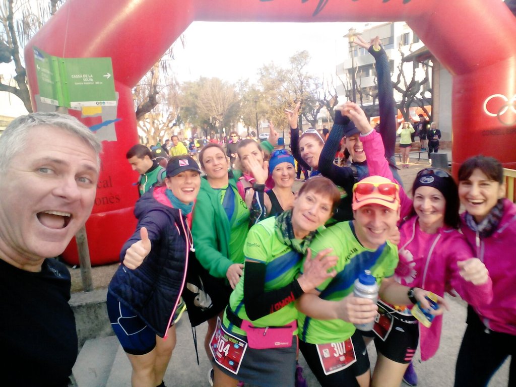 TeamSportSpirit's tweet photo. El #TeamBarcelona pudo disfrutar hoy del @MaratonVV de #Girona🏃🏃 🛡 #SomosTeam #RunSpirit https://t.co/OPxu0uxz0A