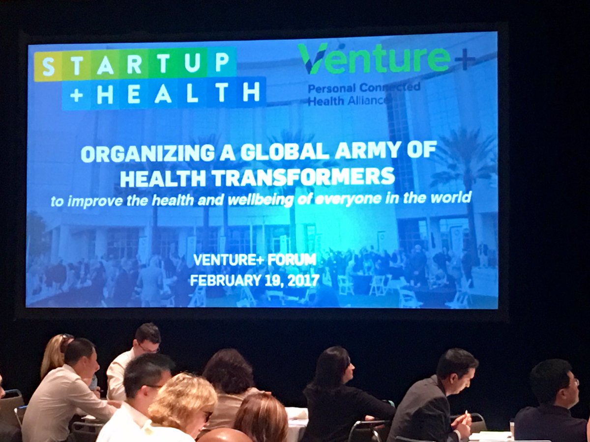 LisaASpellman's tweet photo. Excited to be @ Venture+Forum #HIMSS17 via leadership of Howard @BurdeLaw; kicked off w/Polina Hanin @startuphealth https://t.co/pRratpeySg