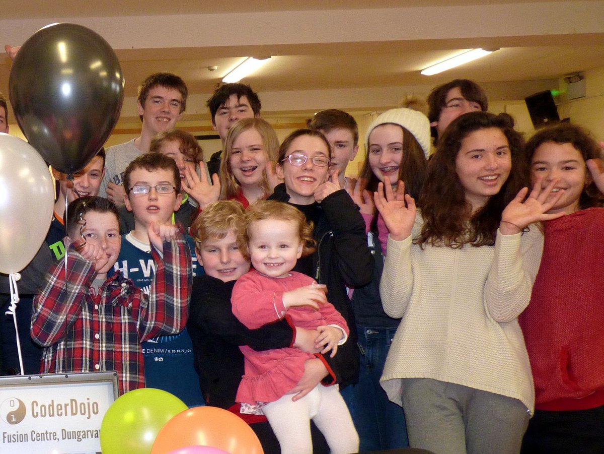 CoderdojoDungar's tweet image. HIP HIP HORRAY...HAPPY 4TH BIRTHDAY CODERDOJO DUNGARVAN, FUSION CENTRE @CoderDojo #CoderDojo