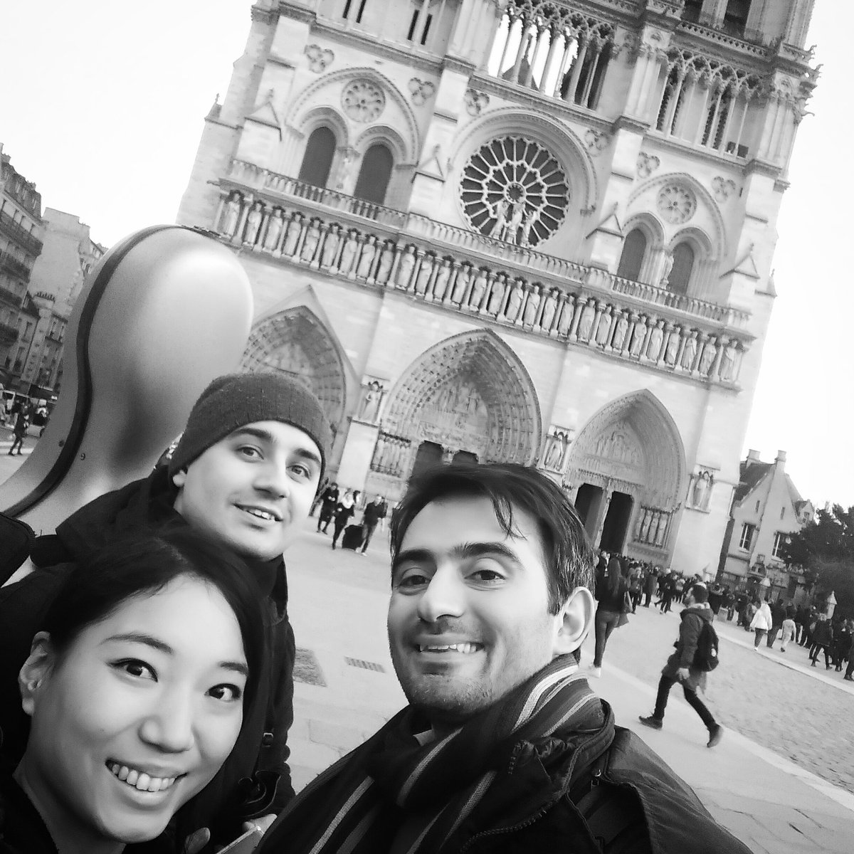 triokanon's tweet photo. #Paris #ProQuartet #TrioKanon #lenayokoyama #alessandrocopia #diegomaccagnola https://t.co/BeTckW6MmC