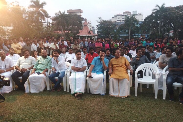 So proud of#Malayalam film industry 4 coming together 2 show their concern 2 d actress who ws harassed &amp;speak against d criminal conspiracy