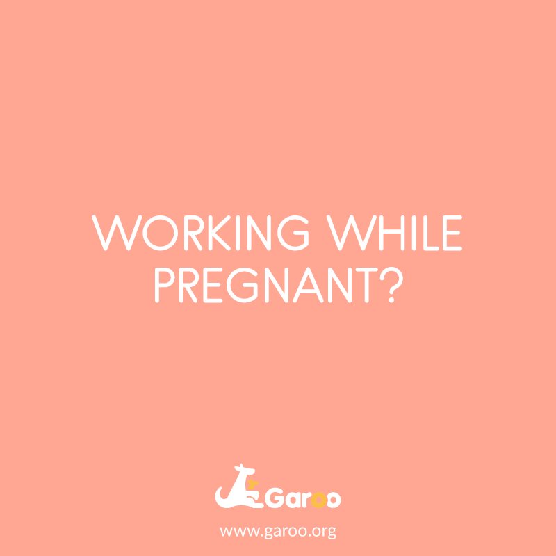garooapp's tweet photo. Whether you’re a permanent or casual worker, it’s a good idea to find out more about your pregnancy and work rights and entitlements. https://t.co/WmZL5YmYJh