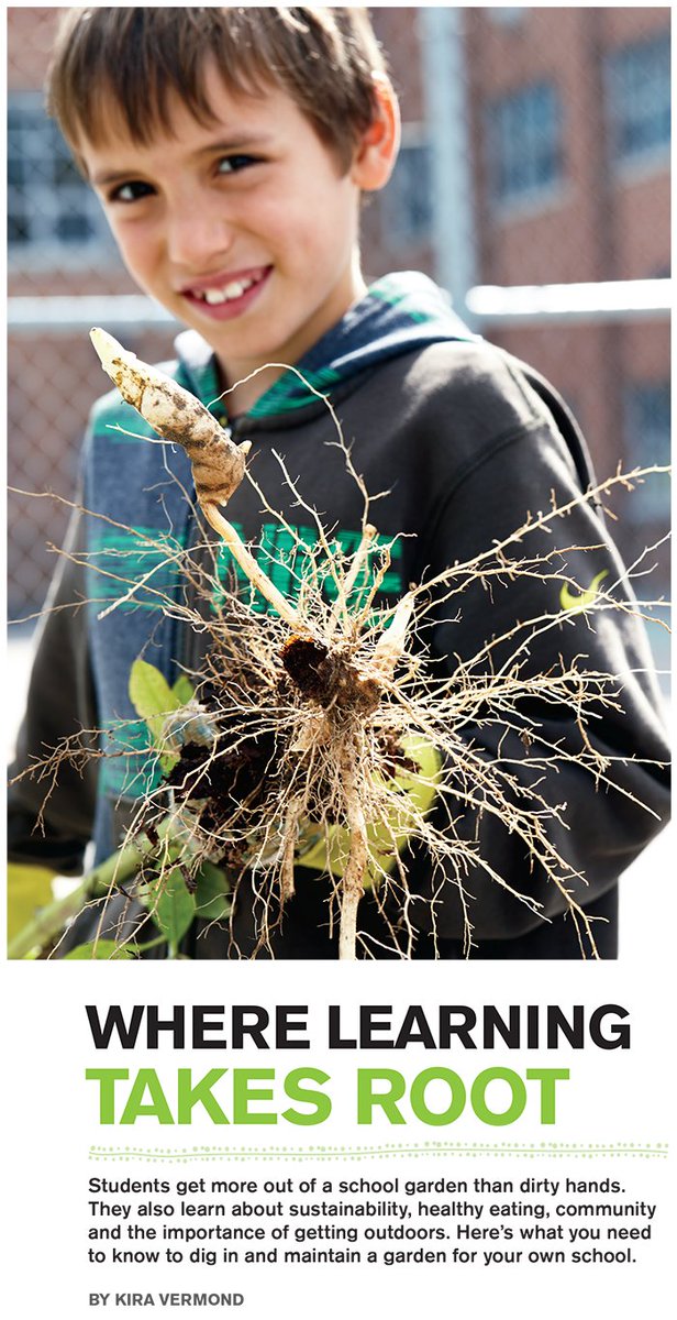 OCT_OEEO's tweet photo. #Students get more out of a school #garden than dirty hands: https://t.co/UDpUkvJ5pb #learning #sustainability https://t.co/9MXGsWf9Uy