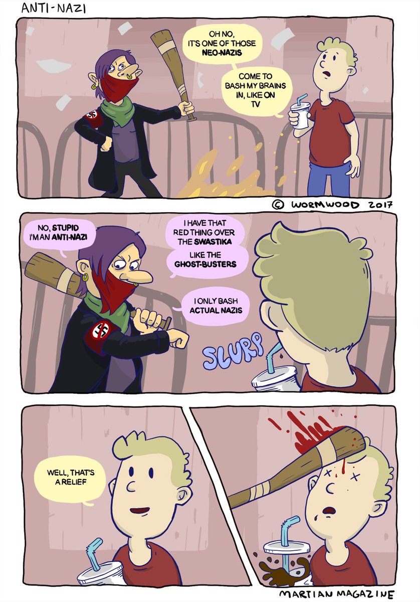 FouadBoussetta's tweet photo. #hilarious #cartoon #Berkeley #riot #riots #berkeleyriots #berkeleyviolence #Milo #MiloYiannopoulos #FreeSpeech https://t.co/nJUa3uDDSg