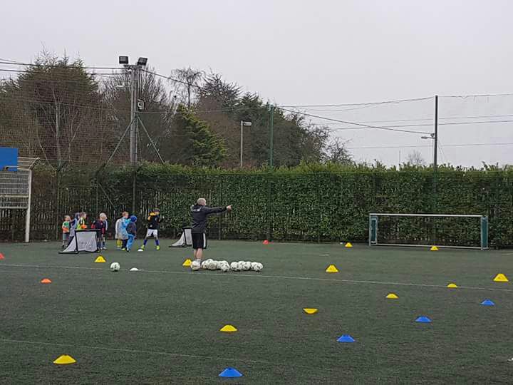 Really great morning with the academy of Newbridge United, the players have improved so much in a short space of time.