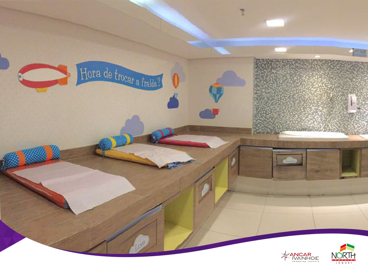 Nosso Espaço Família é tudo de bom! 
Está localizado no nosso Piso 1! 😄 #NoJoqueiTem