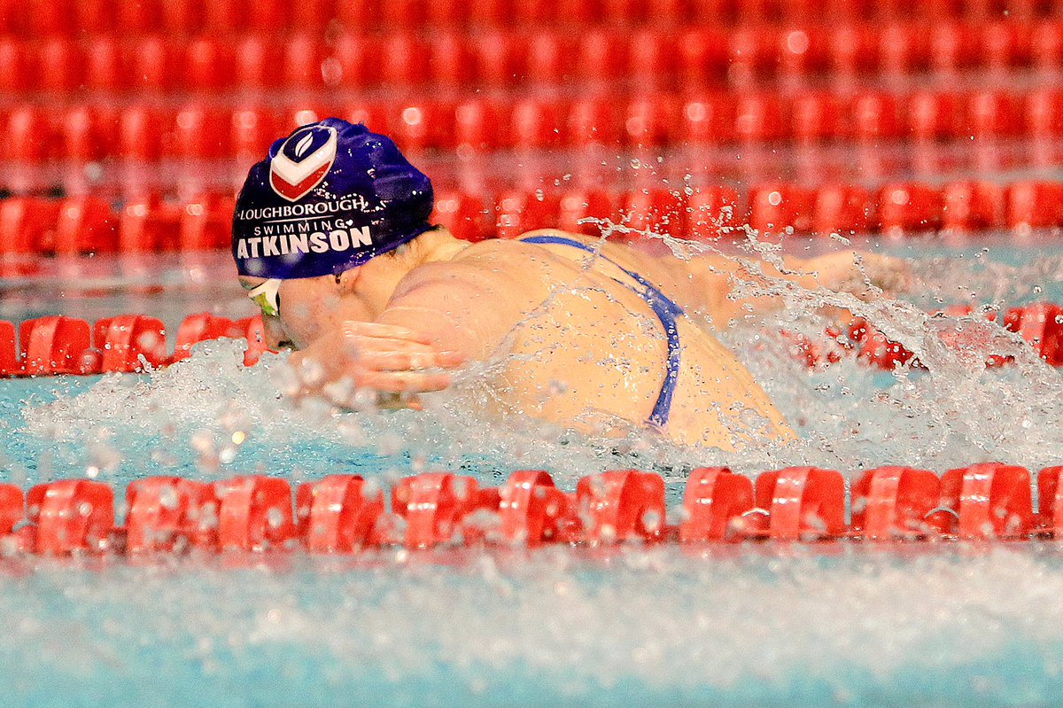 BUCSsport's tweet photo. SWIMMING: πββοΈ Loughborough's Charlotte Atkinson retains her 200m butterfly title with a new BUCS record!
π₯ 2.09.93s π₯ https://t.co/2grOVtL4iY