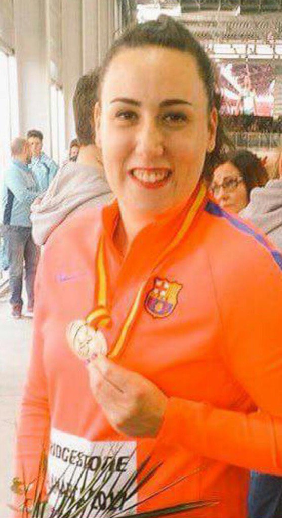 Enhorabuena a Elena Gutiérrez por la medalla d bronce en el Campeonato d España d Pista cubierta. Está imparable! 👏👏👏