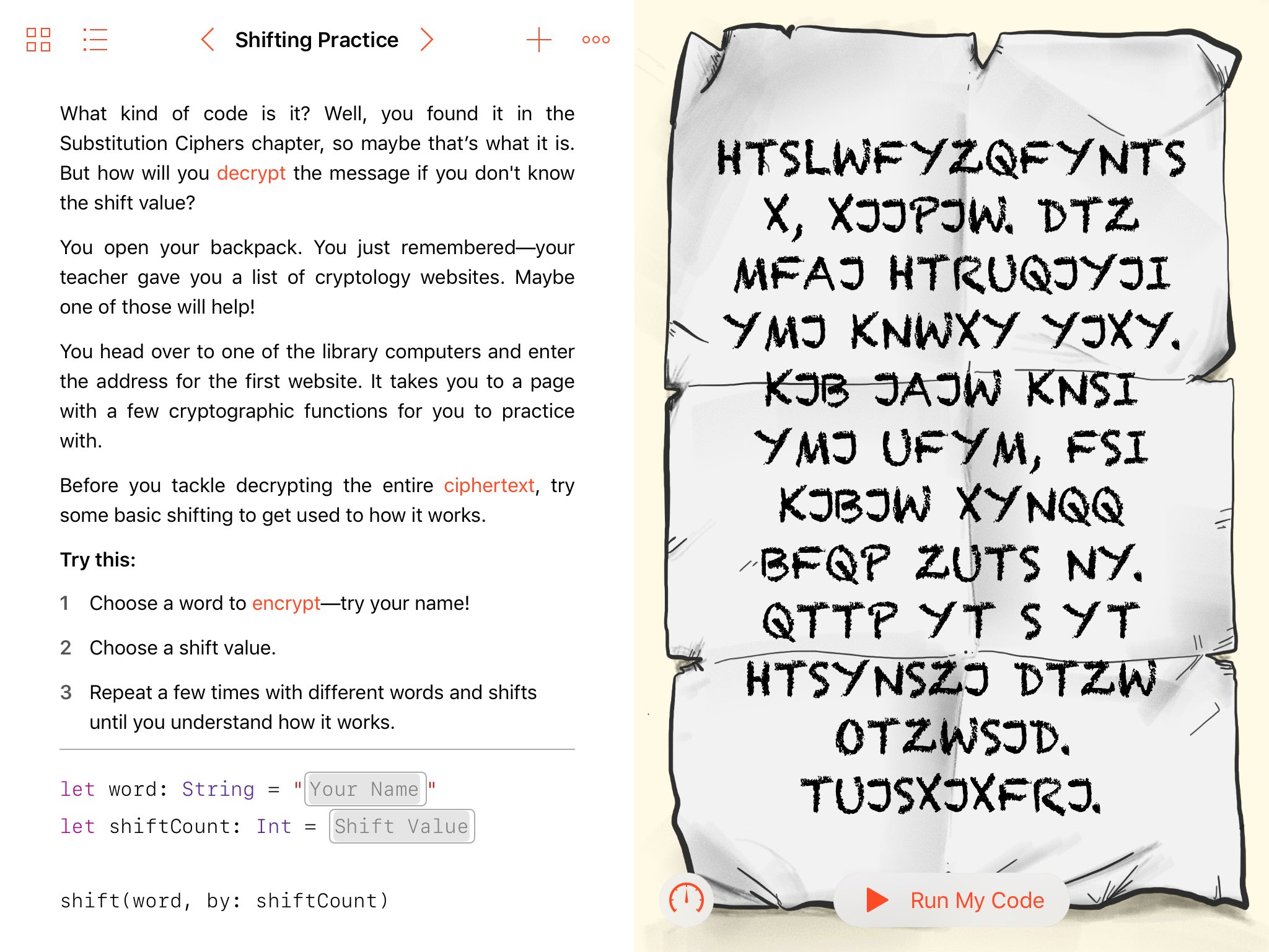 Michael O’Kane on X: “Love the new Cipher Playground in