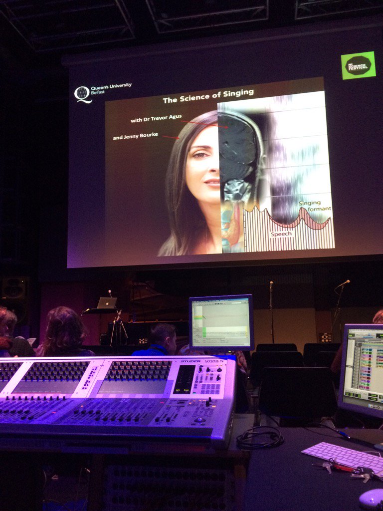 Bravo <a href="/earcatching/">Trevor Agus</a> and <a href="/jenny_hart79/">Jenny Hart</a> #ScienceOfSinging