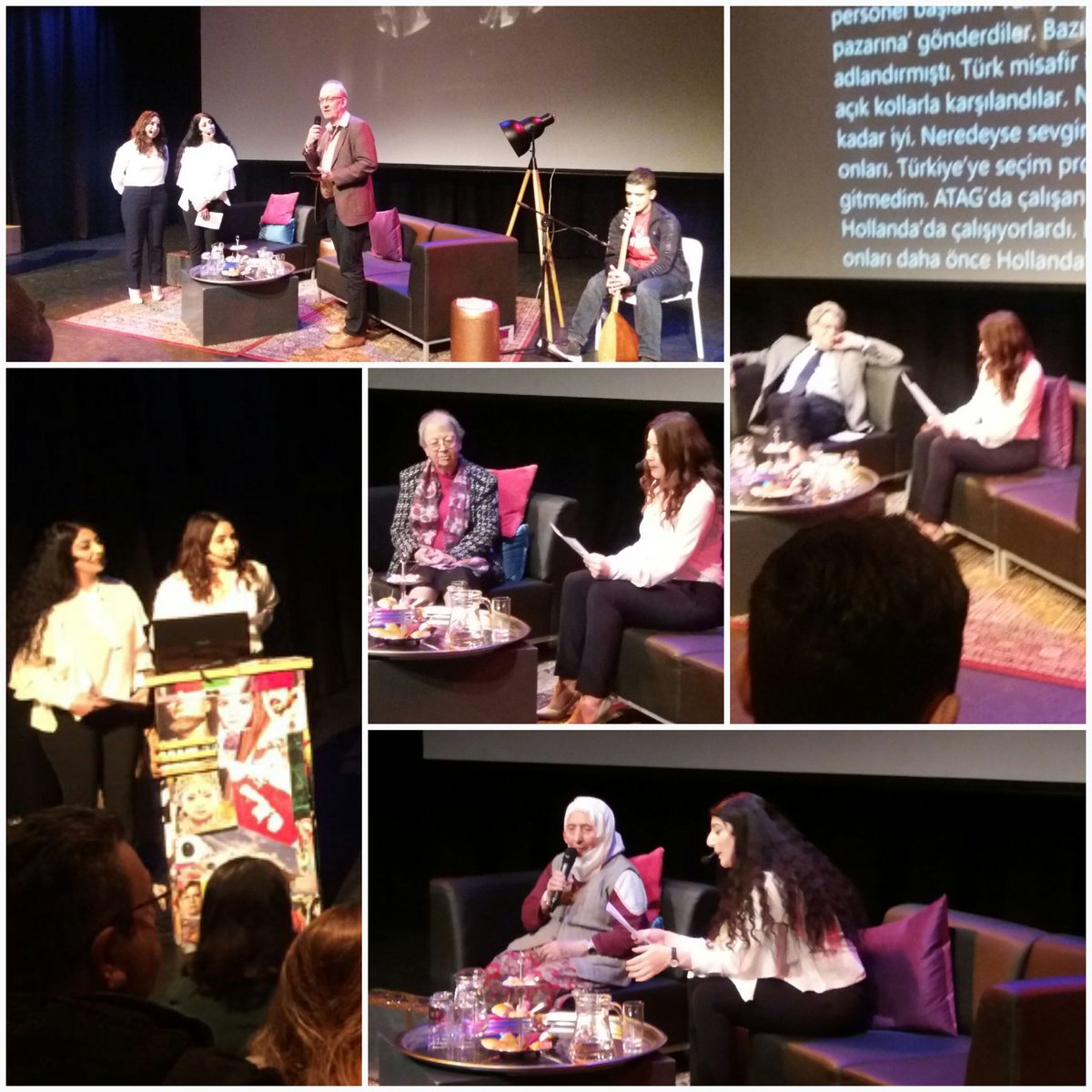 Dank @franslangeveld voor de mooie woorden aan Pinar en Nese bij Bekend maakt bemind met verhalen over turkse gastarbeiders! @Gruitpoort