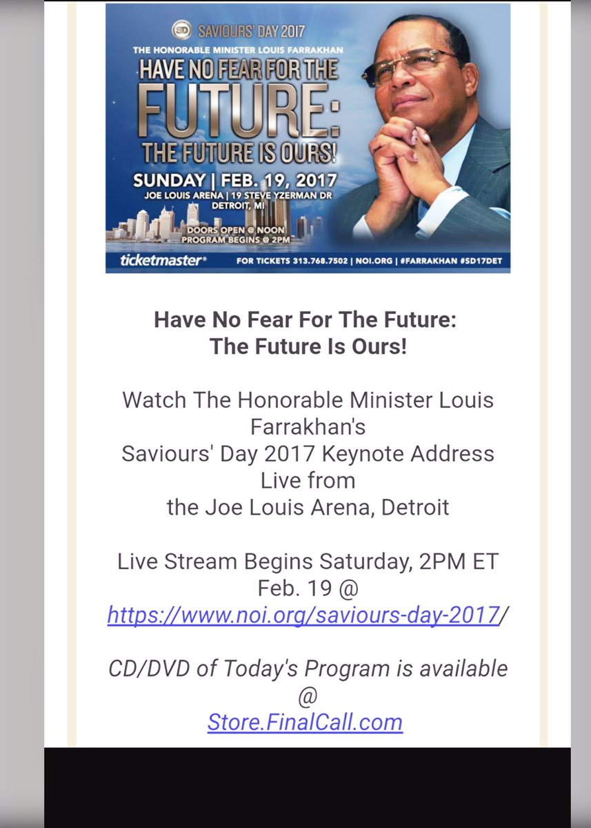 sudans1love's tweet photo. Please join us!!! #Farrakhan https://t.co/wcxmg1tBlv