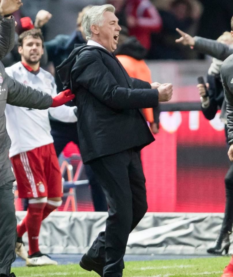 ArenaBayern's tweet photo. Carlo, while Lewa scored... https://t.co/2jZI8WMxBX