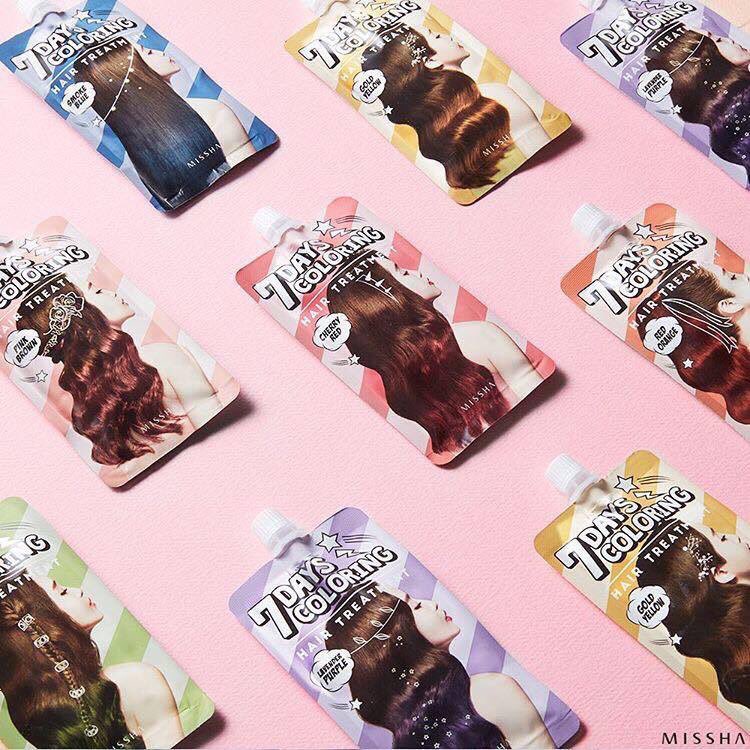 iswish_store's tweet photo. 🦄MISSHA 7 DAYS COLORING  HAIR TREATMENT 
ทรีทเม้นท์เปลี่ยนสีผม 7วัน7สี ไม่ต้องกลัวผมเสีย ง่ายๆเพียงหมักทิ้งไว้ 4-5นาทีหลังสระผม
💰155 https://t.co/H3kipBc5Yy