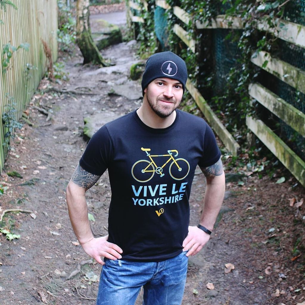 voltage_sport's tweet photo. We're pleased to announce the launch of our new 'Vive Le Yorkshire' t-shirt collection, inspired by the Tour de Yorโฆ https://t.co/UtSpNlfrjT