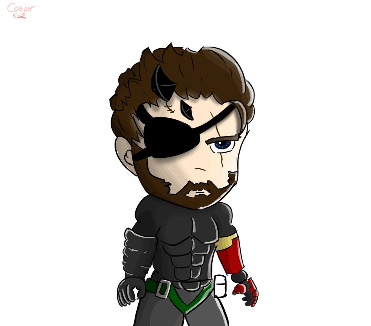 CasberK's tweet photo. @Konami MgsV fanart https://t.co/c4yR47KZE2