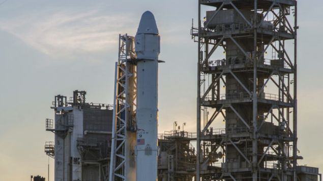 Todo listo para lanzamiento de SpaceX desde plataforma lunar