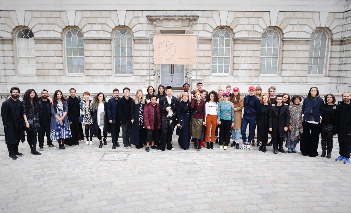 LondonFashionWk's tweet photo. Congratulations to the winners at #IFS2017 presented by @mbfwofficial: India, Korea &amp; Poland https://t.co/j5xVWj8DQk #MercedesBenzFashion https://t.co/DdffEUfQMZ