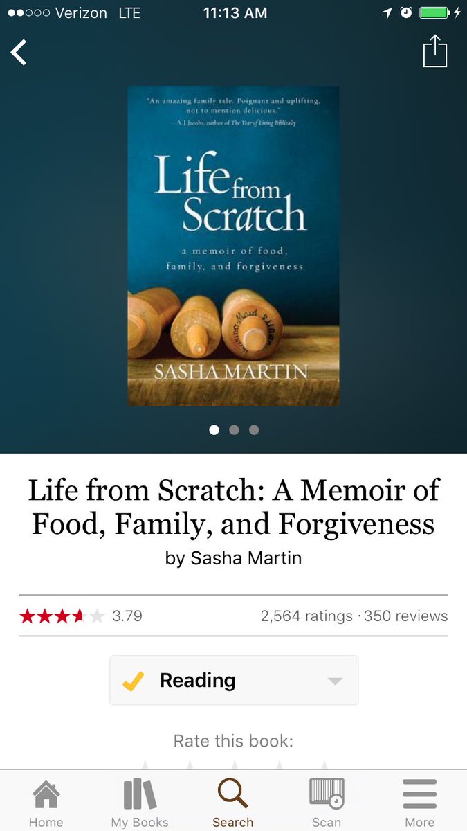 Wine4theWhine's tweet photo. Currently reading #LifefromScratch and it is making me HUNGRY! #cookbookproblems #bottomlessbrunchnow https://t.co/9myLgJc66w