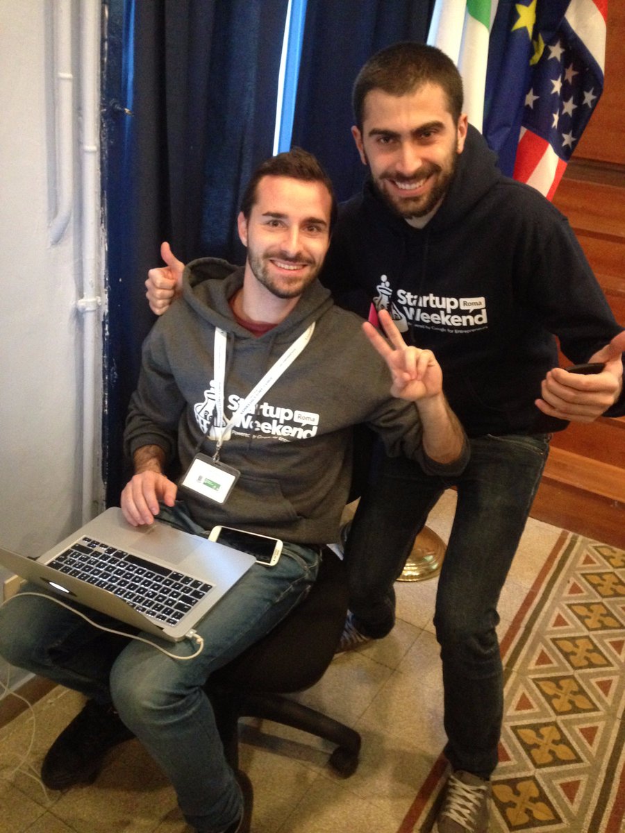 .<a href="/swstockholm/">STHLM StartupWeekend</a> <a href="/fun_skier/">Tetiana Siianko Eriksson</a> We're sending you our best organizer! Please take care of him! :) <a href="/FedericoRonca/">FedericoRonca</a> #SWRoma #goodbyeFederico #startup