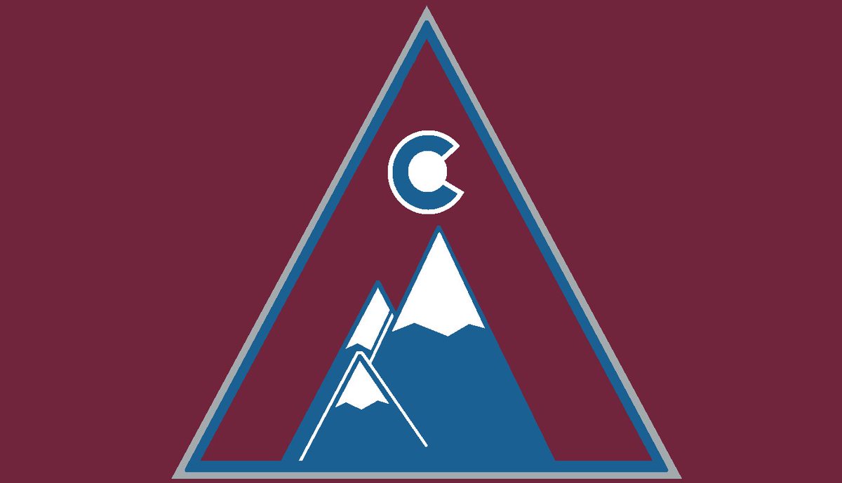 Colorado Avalanche Concept Logo Poster for Sale by Dunikal