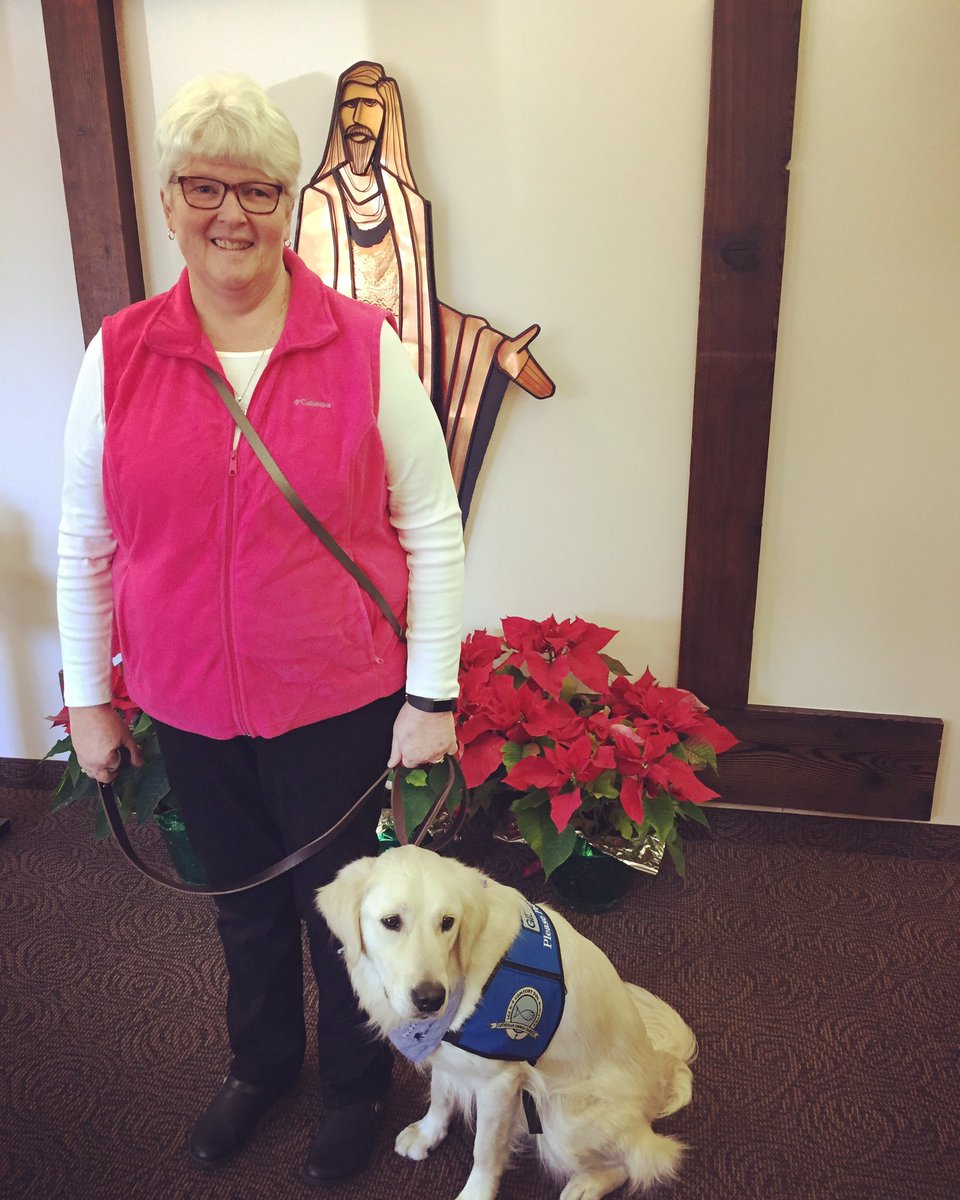 RedemptionMN's tweet photo. Today we installed Sandee Warnke as one of our @K9ComfortDogs handlers for @LCCK9Gideon from #RedemptionMN. https://t.co/dCEU6P0hjf