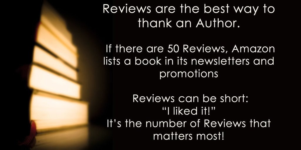 Review a book today; the Author will appreciate it! #ASMSG