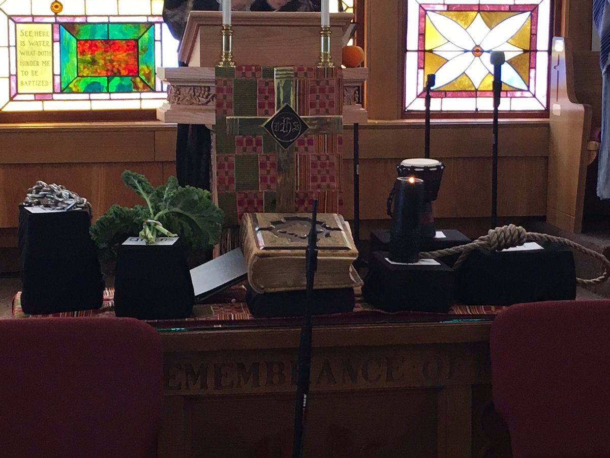 Setting the Altar! #BlackHistoryMonth